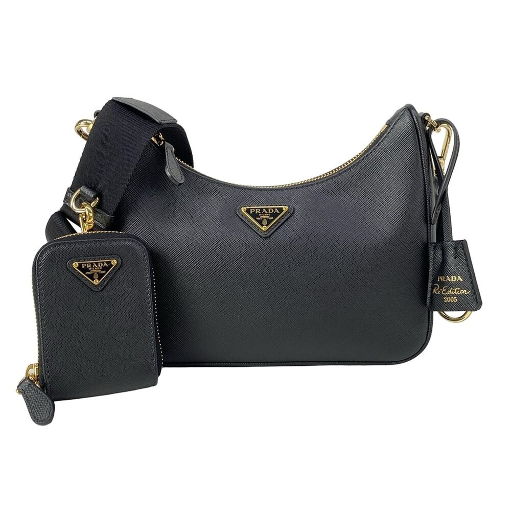Prada Re-Edition 2005 Shoulder Bag 1BH204 Saffiano Leather